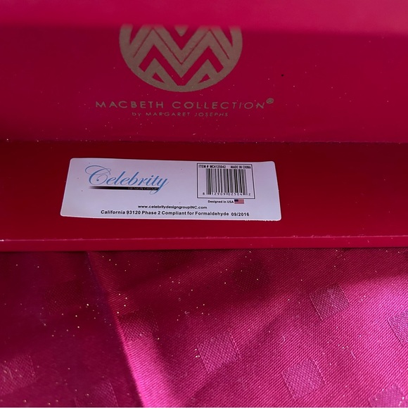 Christmas Santa Baby Sign and Gold Wire Decor - Picture 7 of 11